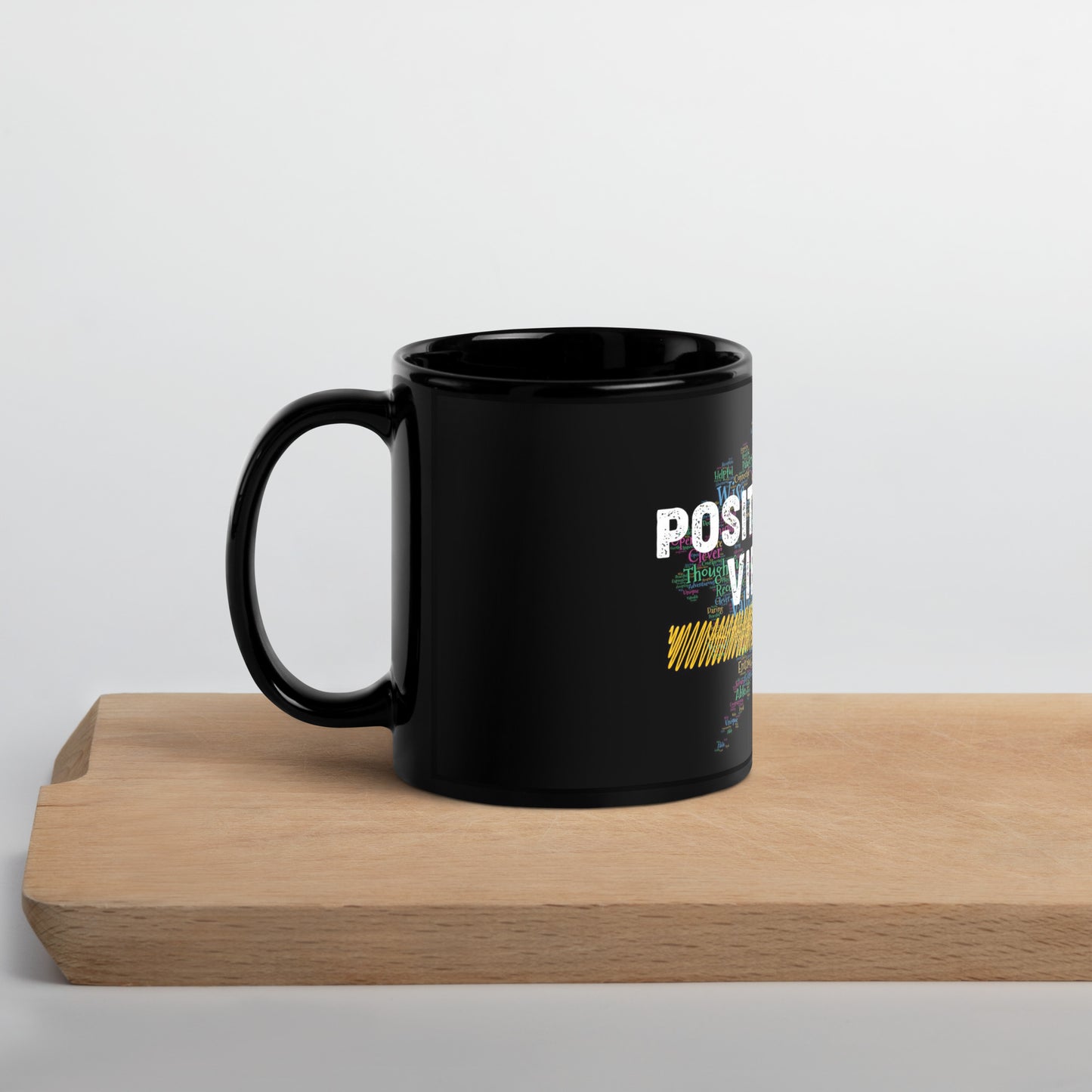 Black Glossy Mug