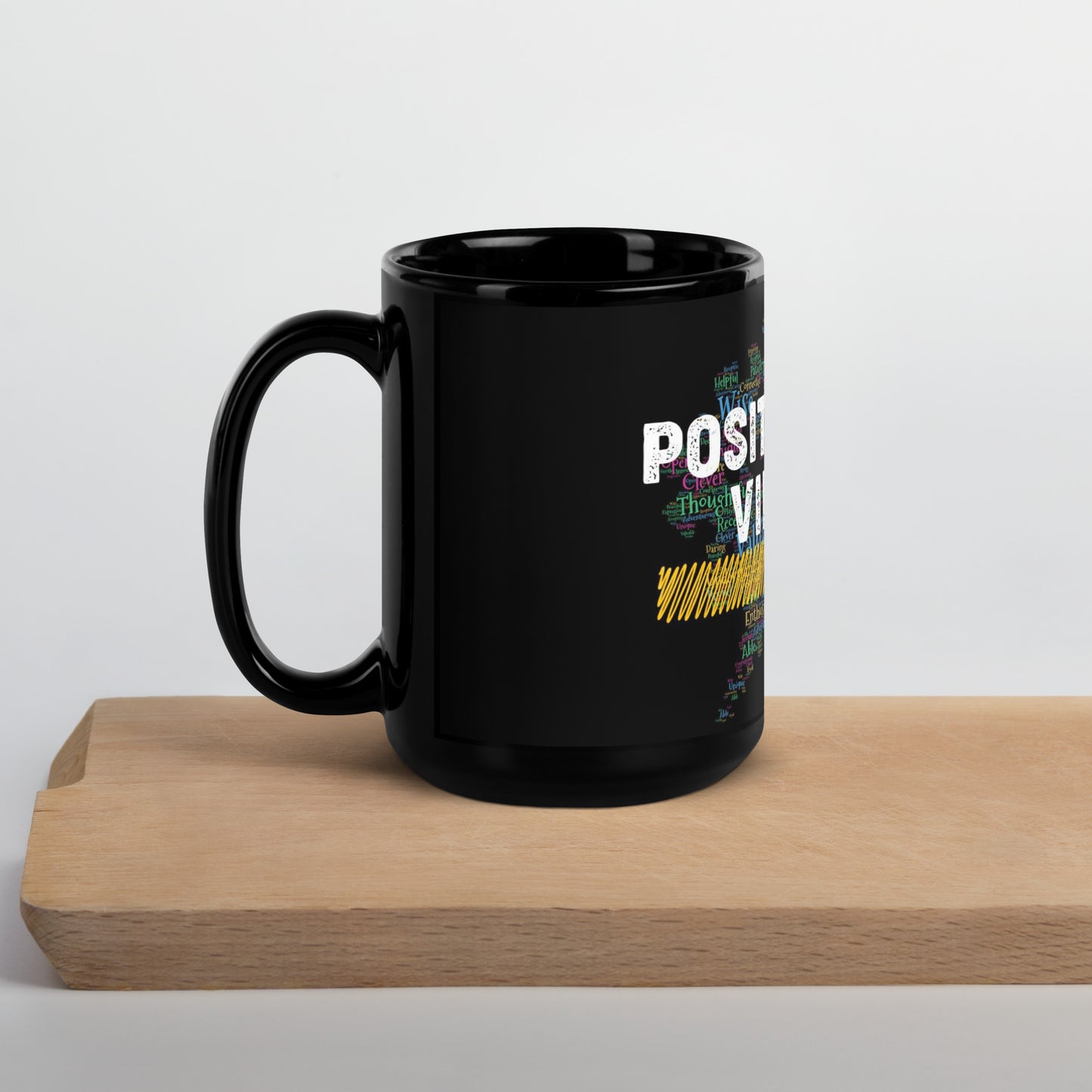 Black Glossy Mug