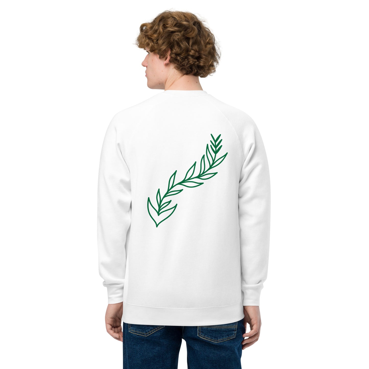 Unisex raglan sweatshirt