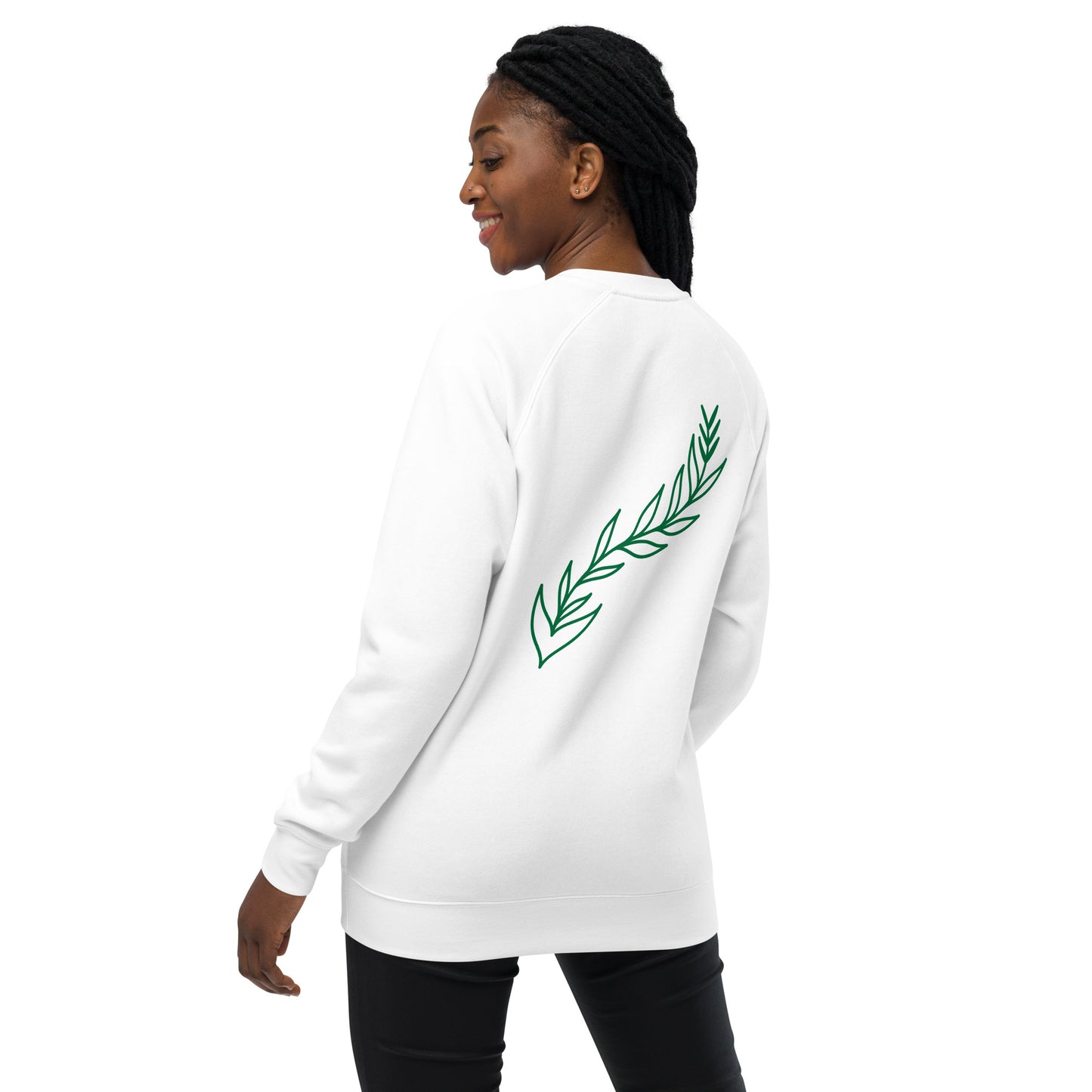 Unisex raglan sweatshirt